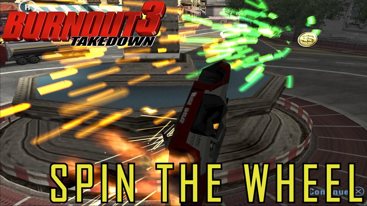 BURNOUT 3: TAKEDOWN - Spin the Wheel No Commentary