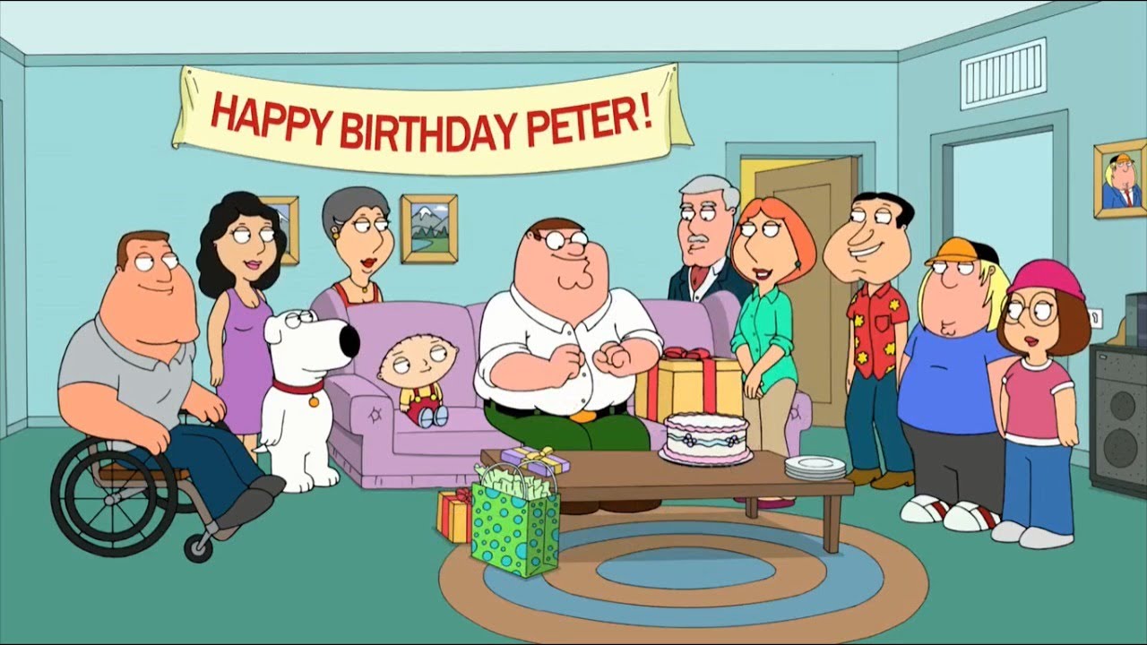 El cumplea&ntilde;os de Peter - Padre de Familia