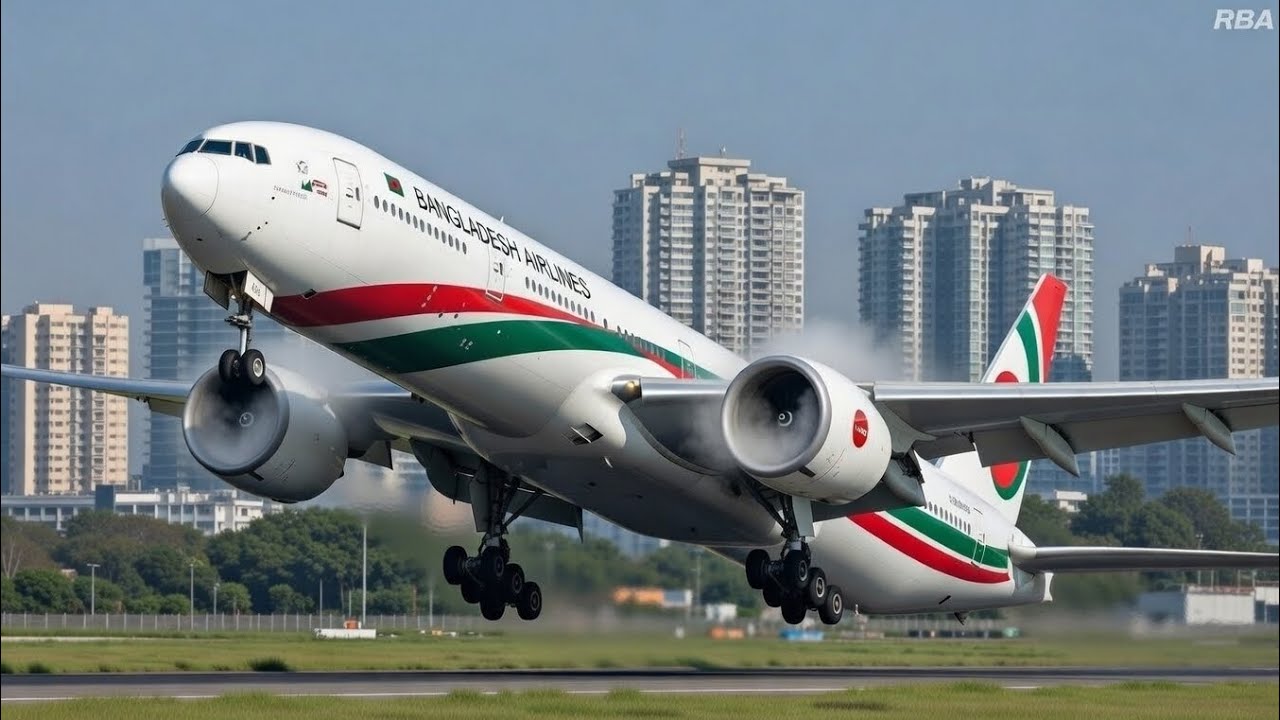 Full Power Takeoffs from Dhaka Shahjalal | RBA
