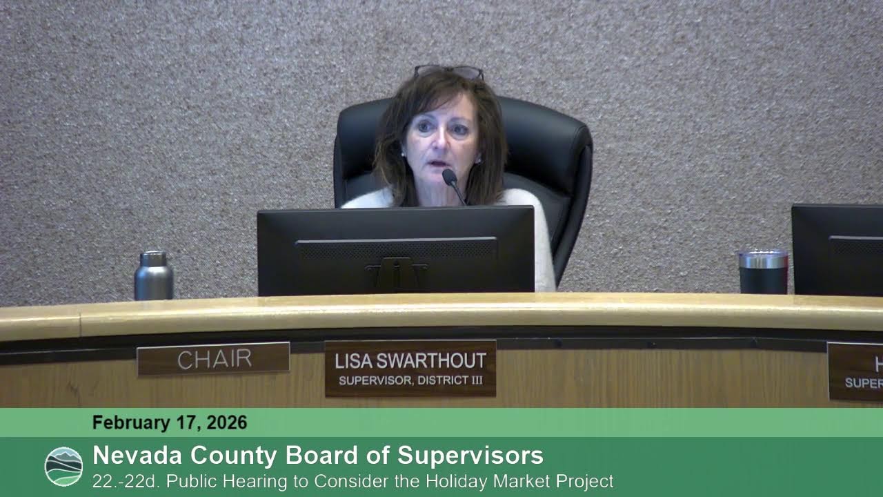 Nevada County Board of Supervisors Meeting February 17, 2026