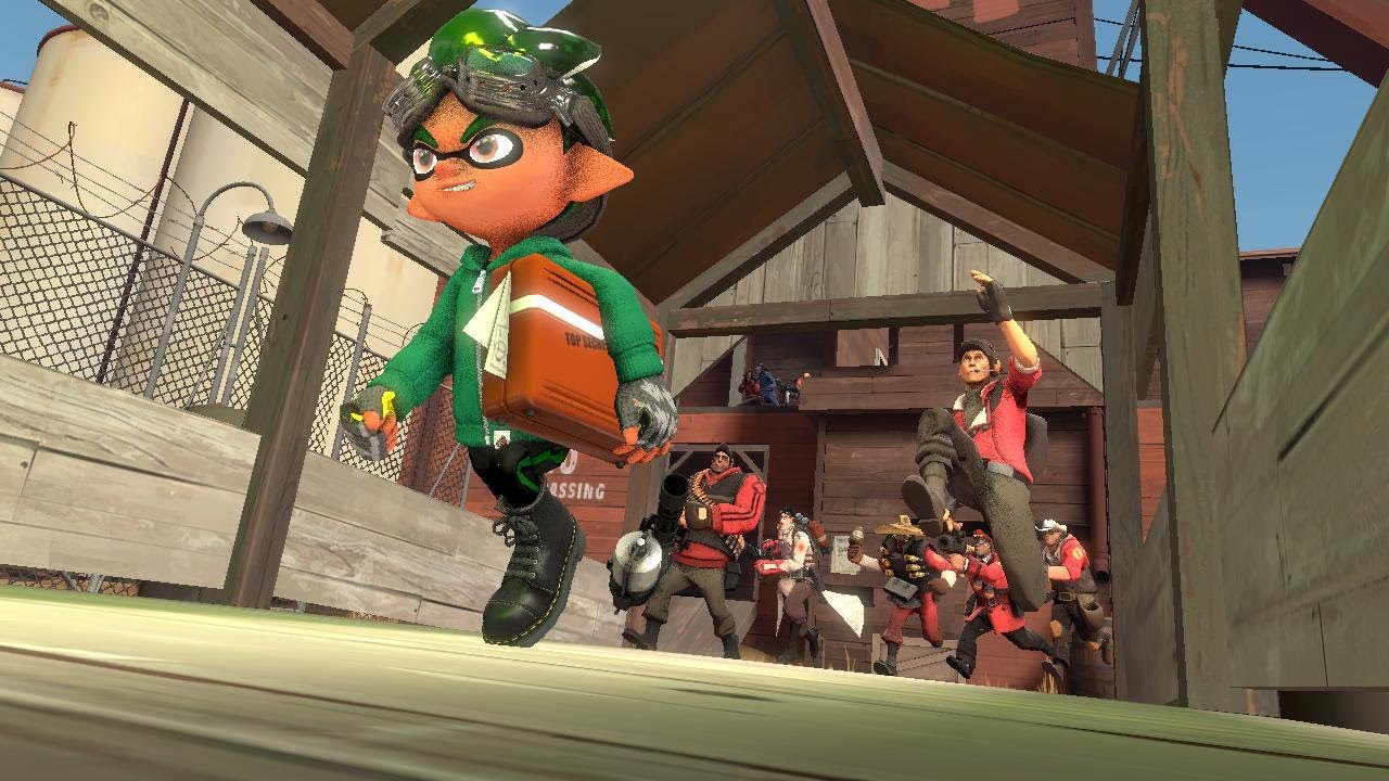 Splatoon 2 with Team Fortress 2 sounds