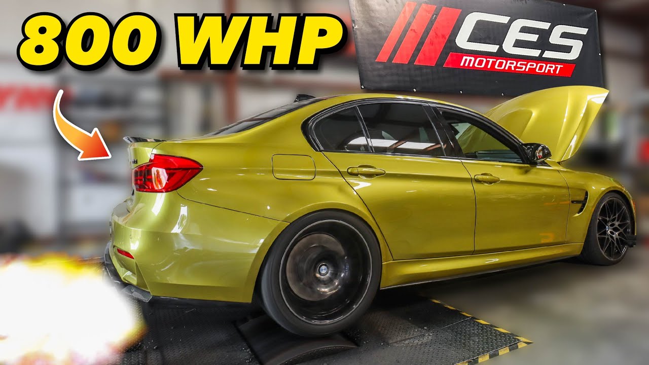 How To Make 800+WHP In An F80 M3. (Stock Motor!)