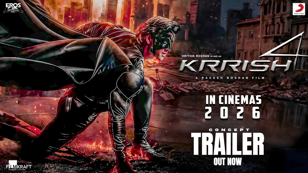 Krrish 4 : The Return of Jadu | Theatrical Trailer |Hrithik Roshan |Tiger Shroff |Rakesh Roshan|2026