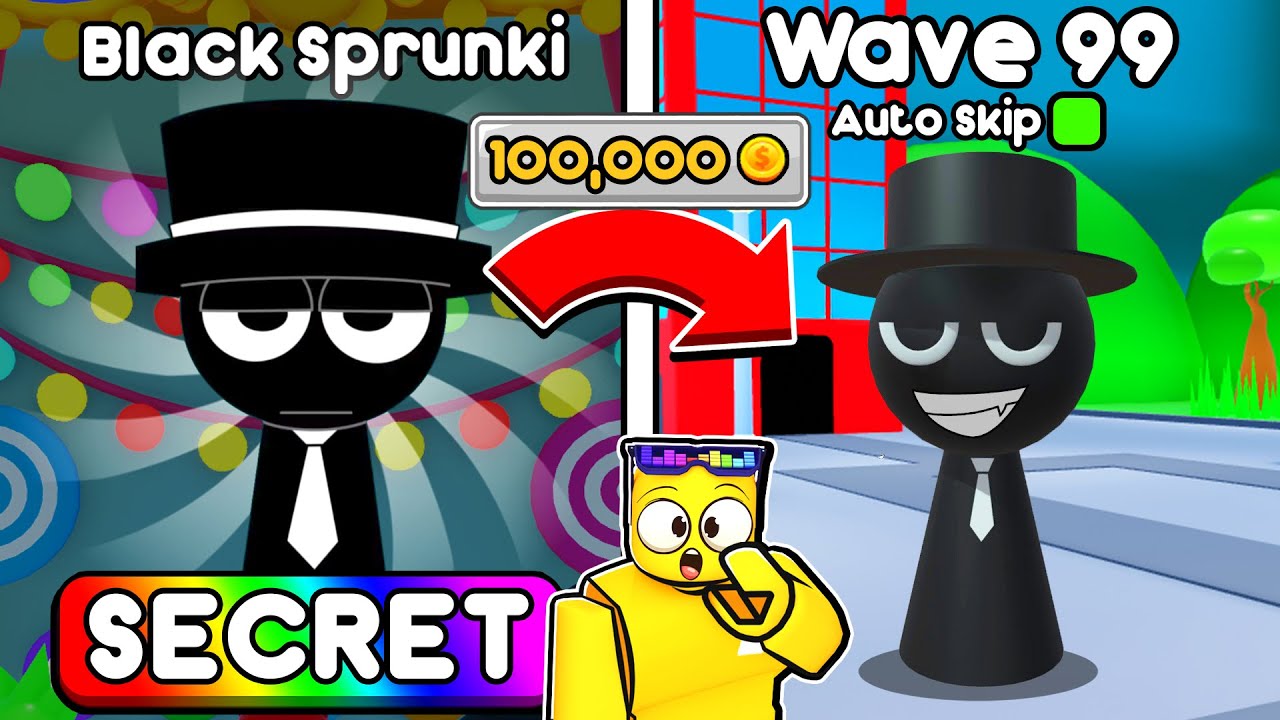Spending 100,000 Coins In Sprunki Tower Defense