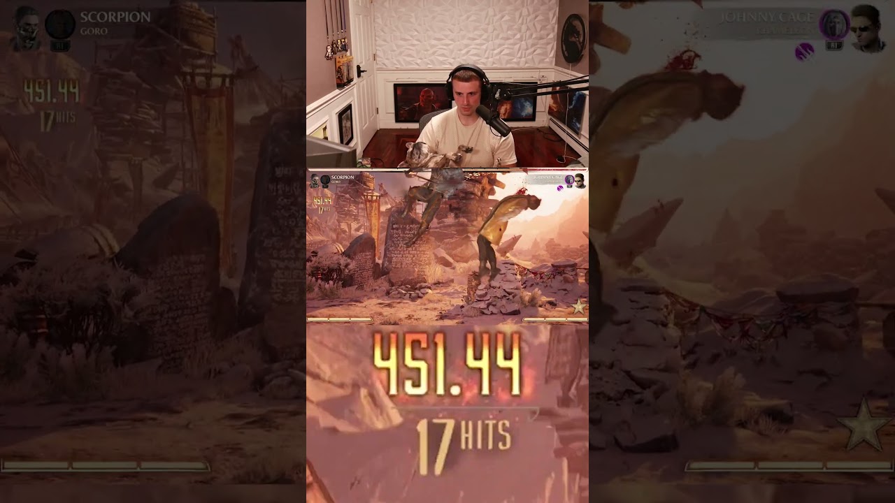 60% КОМБО СКОРПИОН С ГОРО! 