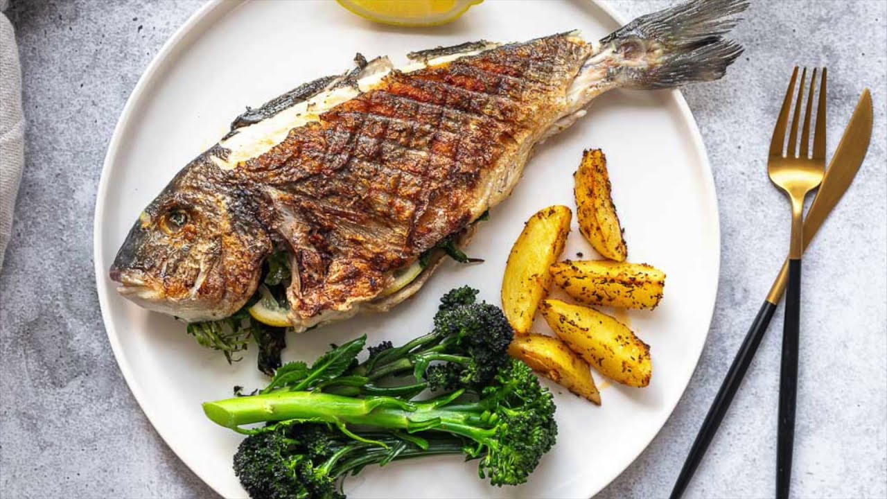 Whole Fish from the Grill — Grilled Sea Bream (Stovetop Recipe)