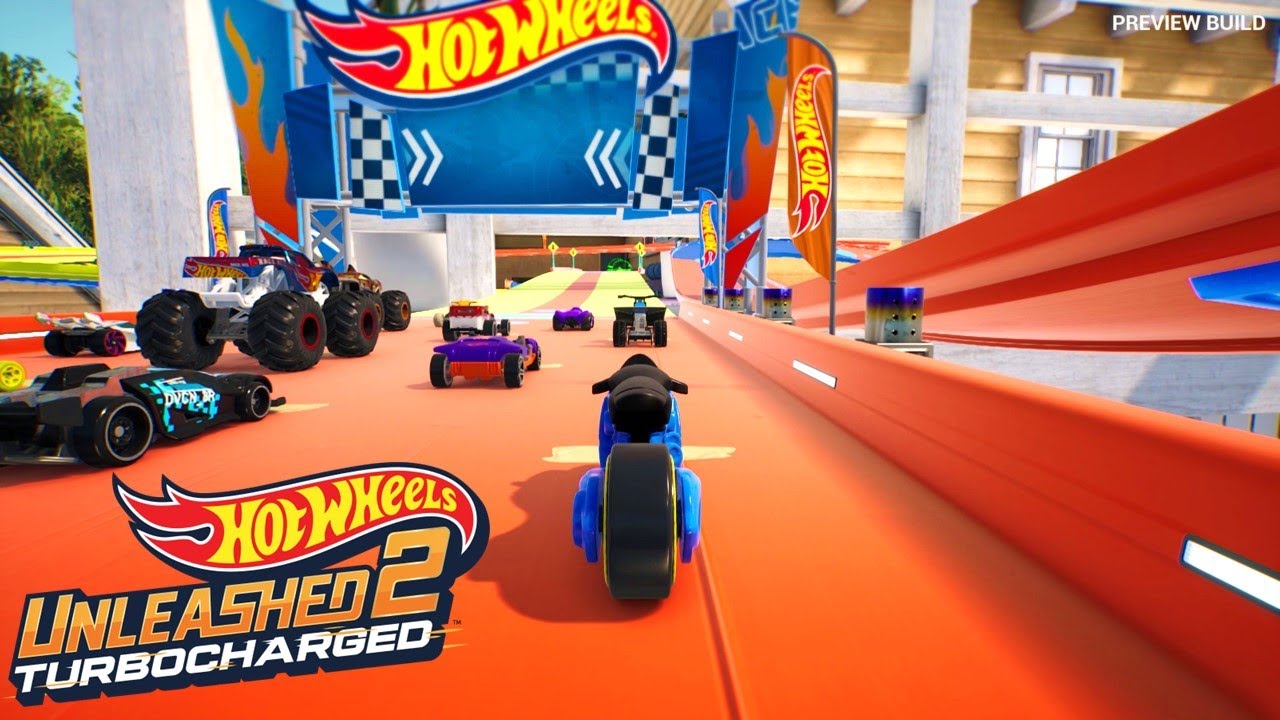 HOT WHEELS UNLEASHED 2 Turbocharged Exclusive Gameplay - Bike Elimination Race (No Commentary)