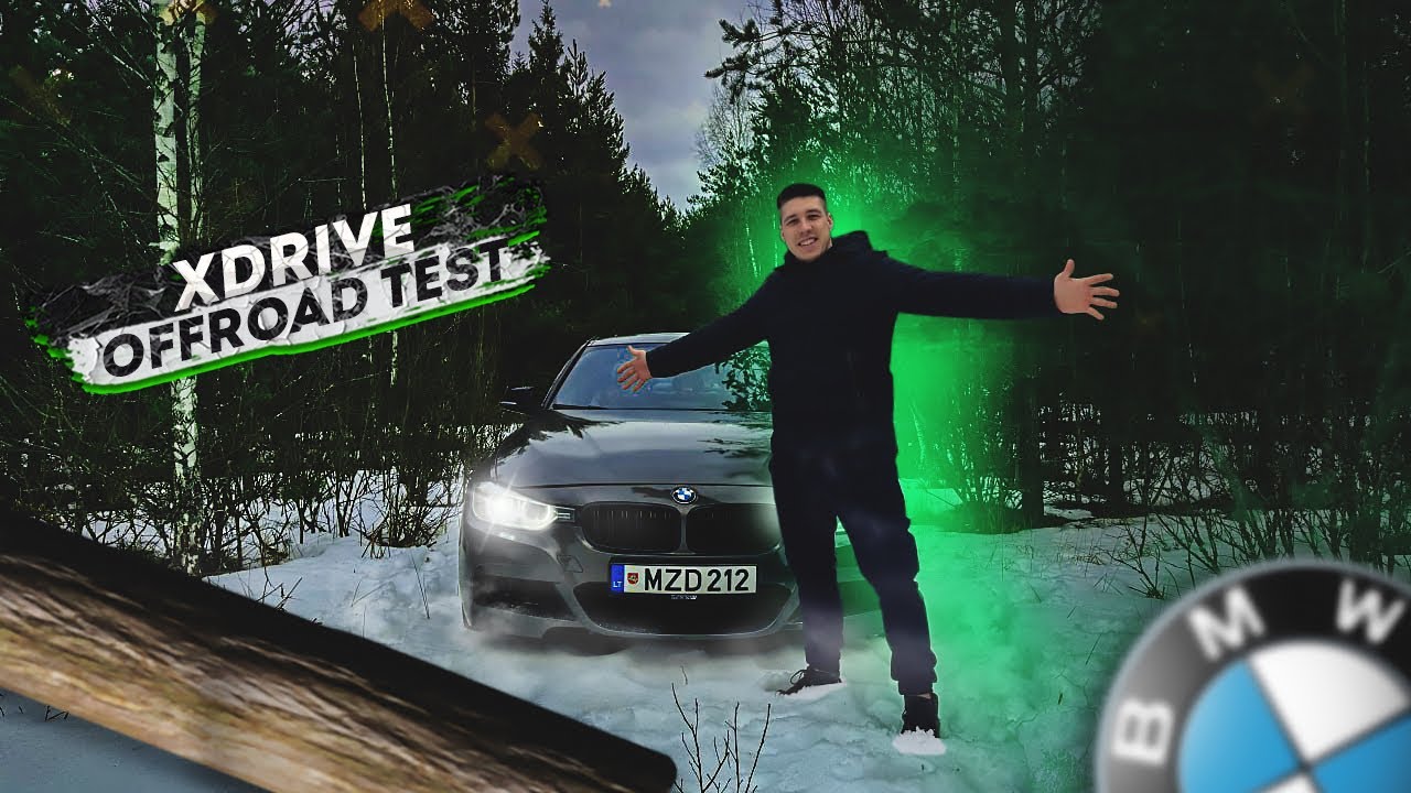 Xdrive pastrigo, užsodinau bemsą. Offroad’as su BMW F30.