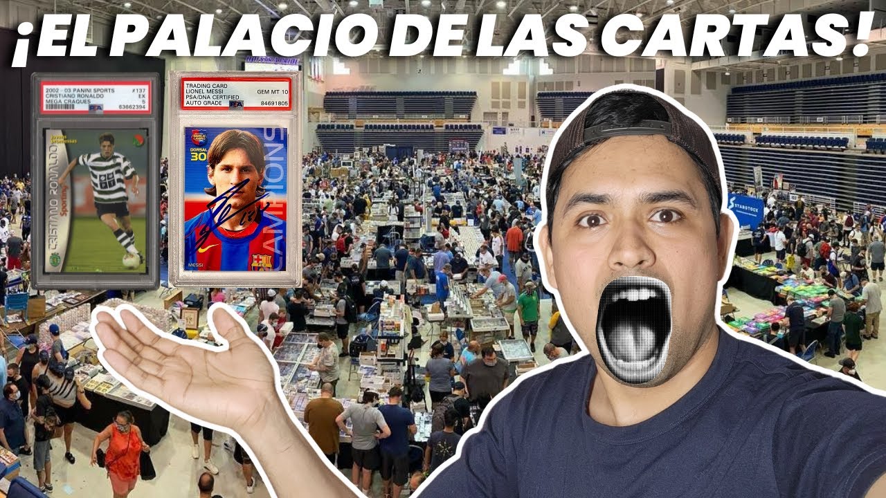 EL PALACIO DE LAS TARJETAS DEPORTIVAS 😍 - sports Card Expo Toronto 2024