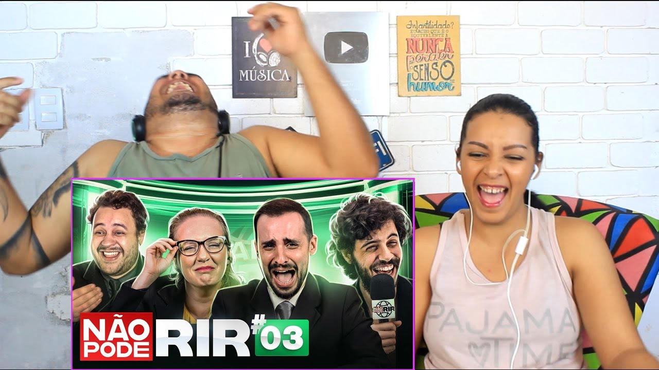 REAGINDO A JORNAL NÃO PODE RIR #3 ( Castro Brothers )