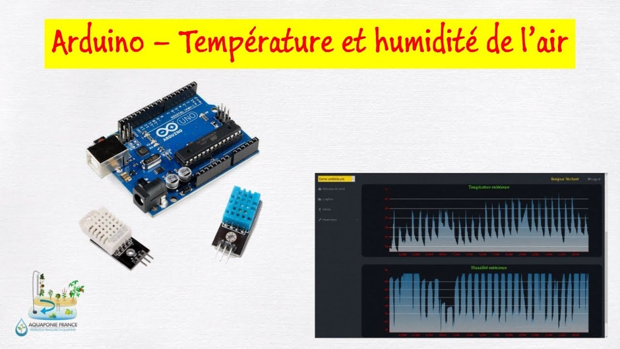 📟 Arduino - Capteur de température et humidité de l'air