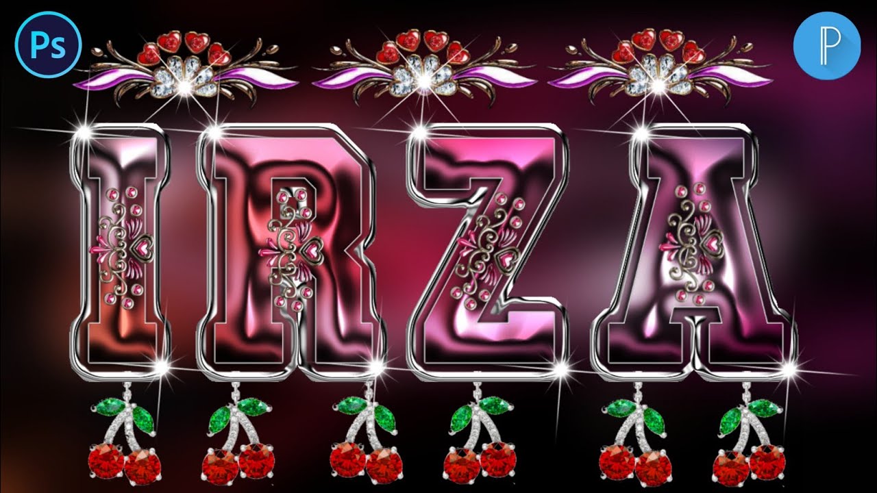 How To Make Multi Color Glass Font Dp | 3D Multi Color Dp 2024 | Pixellab & PS CC | Hassan Creation