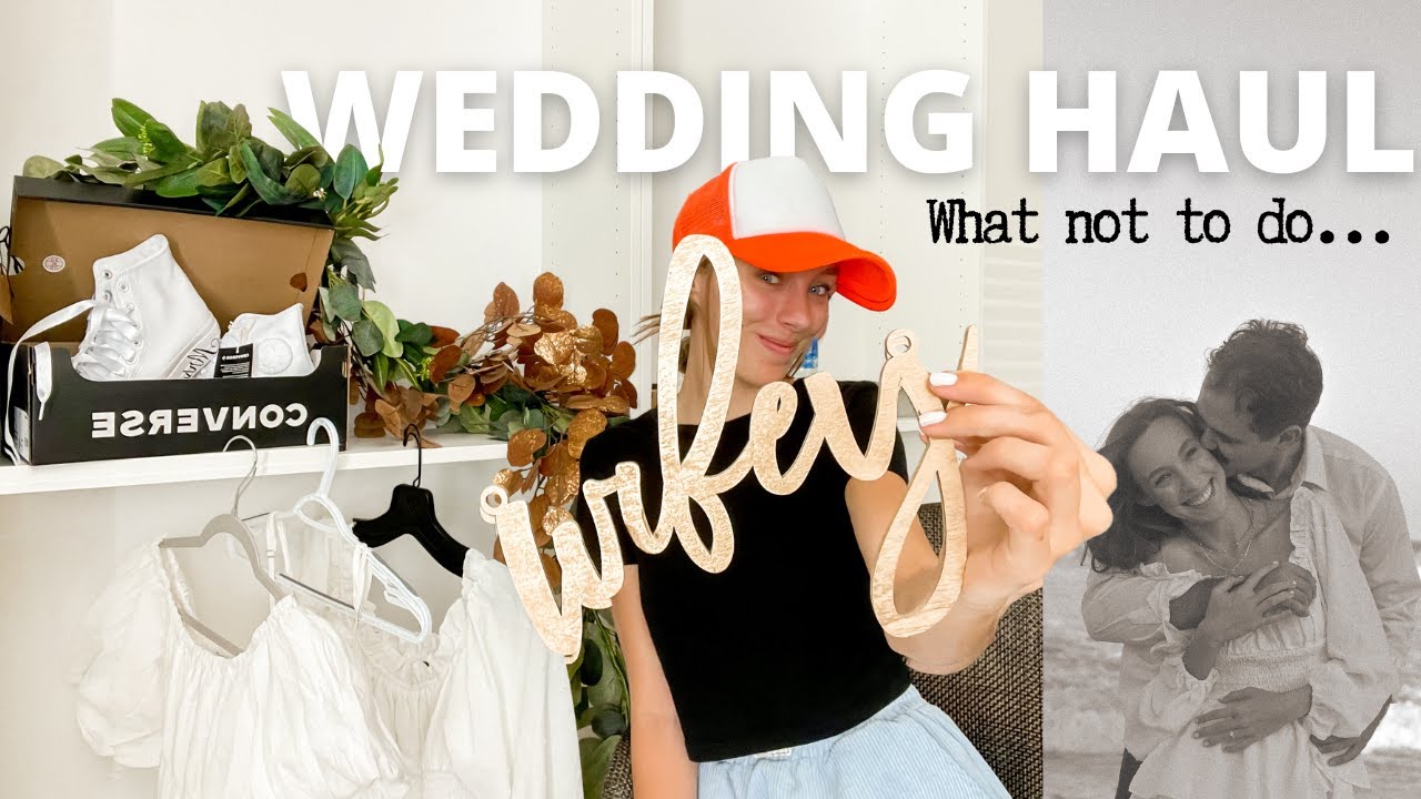 Wedding 2022 Haul Etsy, Amazon, & Shein *Learn from my mistakes!!