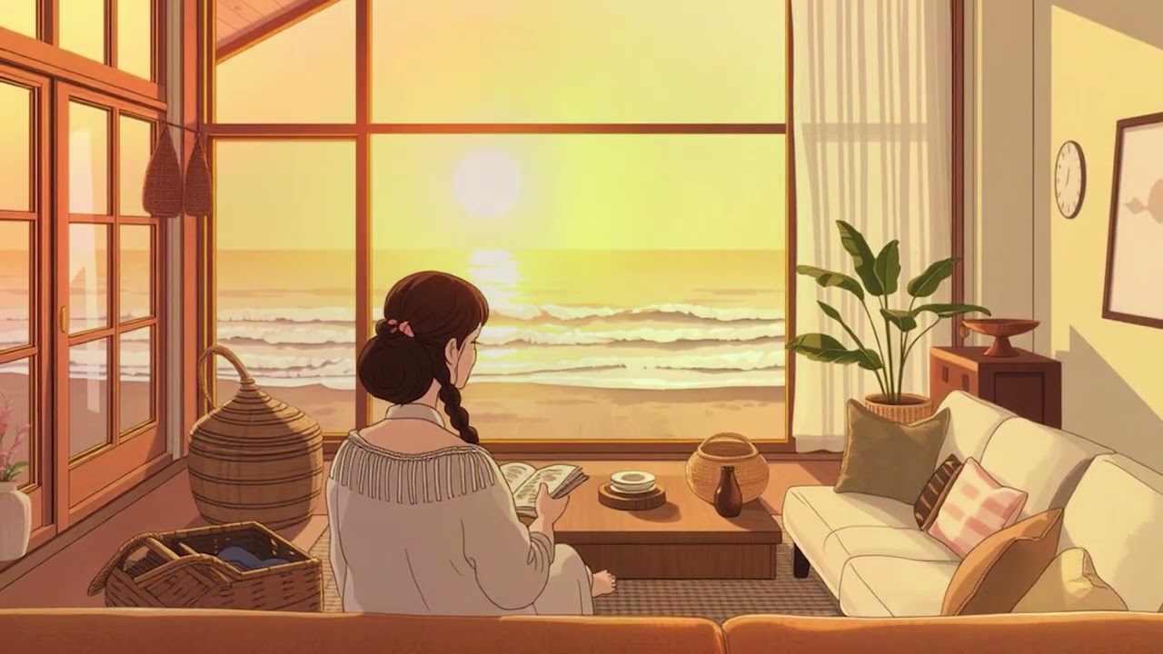 gentle hours ☕ warm lo-fi beats for focus, work & calm anxiety