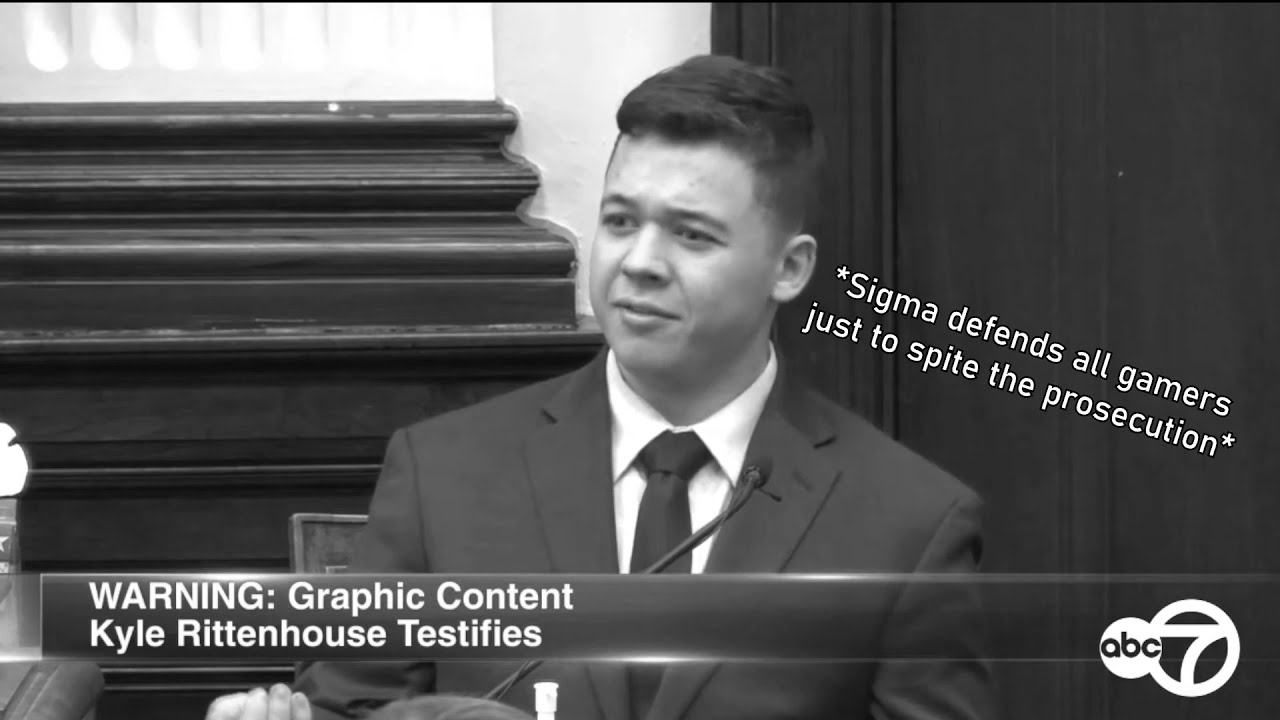 Sigma Male Kyle Rittenhouse Defends All Gamers
