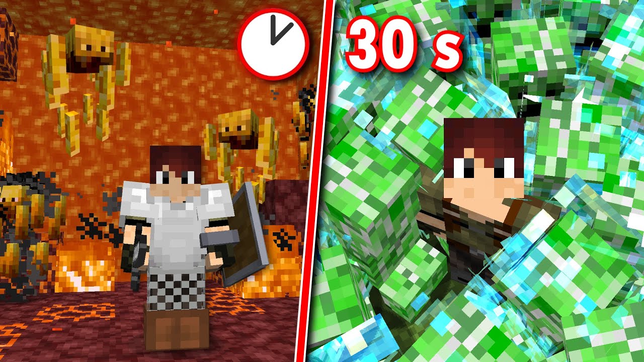 Minecraft intenta MATARME cada 30 SEGUNDOS