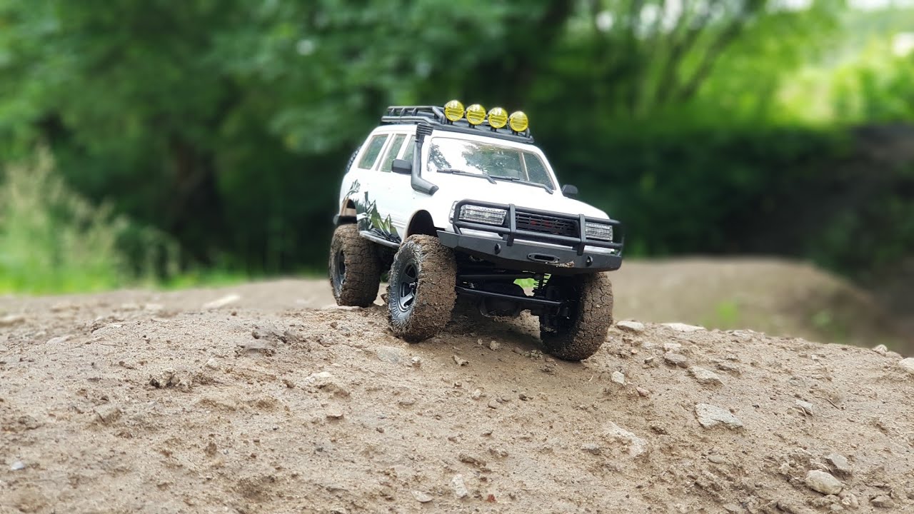 The NEW Eazy RC Patriot! Mini RC Toyota LC80 Trail Truck!