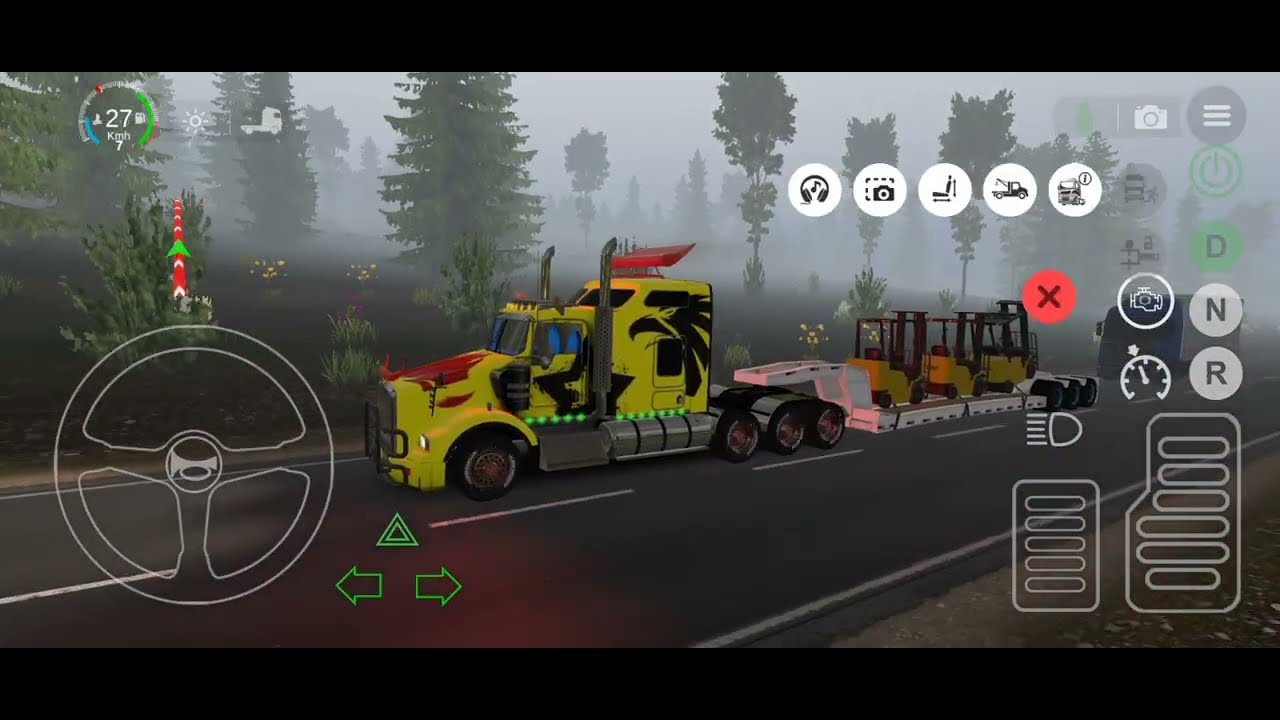 Universal truck simulator very hard mission 