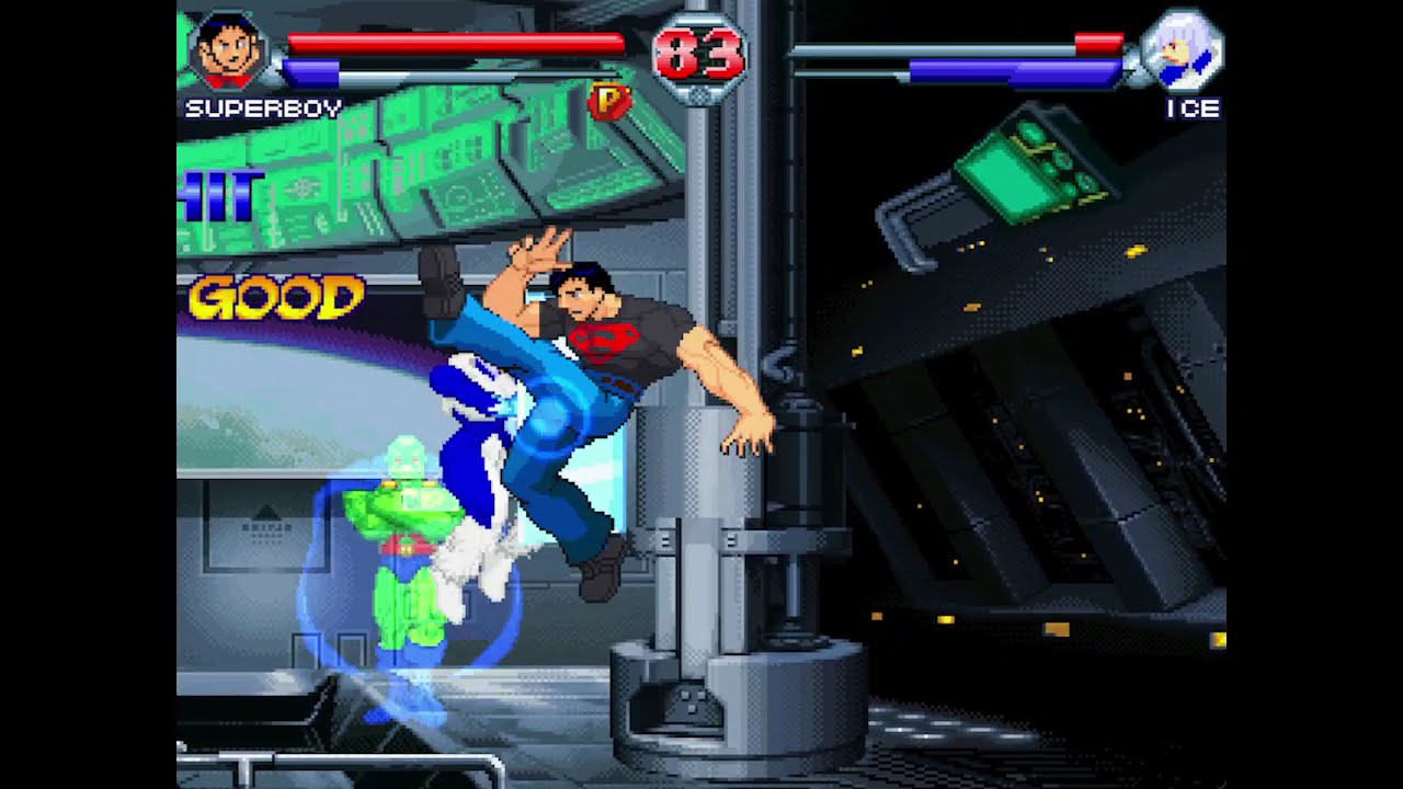 DC vs Marvel mugen released - showing a full playthrough of Arcade mode