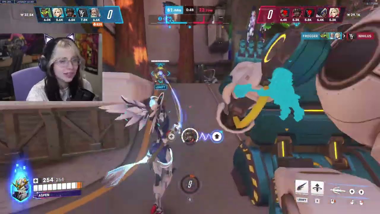 3RD PERSON! ASPEN MERCY STADIUM GAMEPLAY OVERWATCH 2
