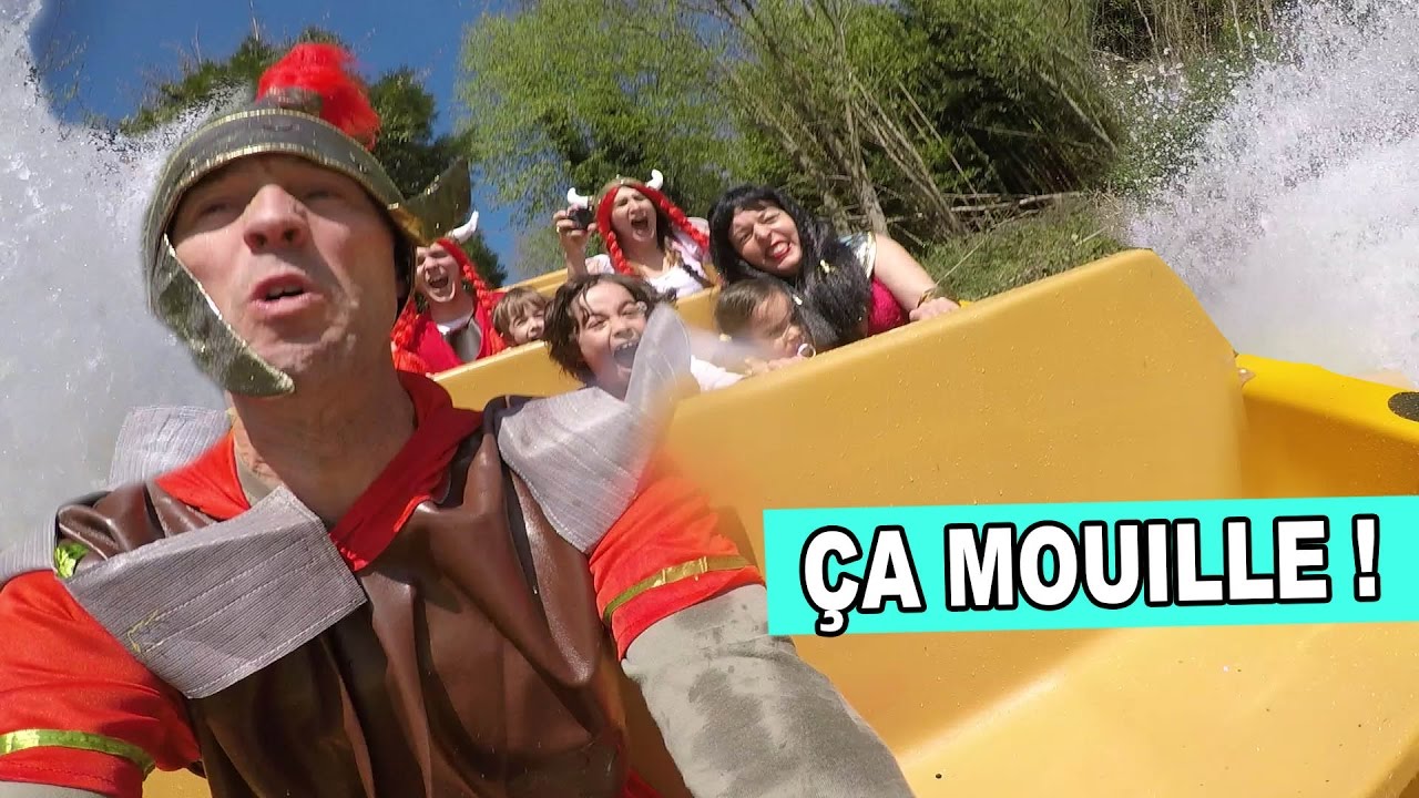 On se fait MOUILLER au PARC ASTÉRIX avec ANGIE MAMAN 2 0 - SENSATIONS & ATTRACTIONS qui ÉCLABOUSSENT