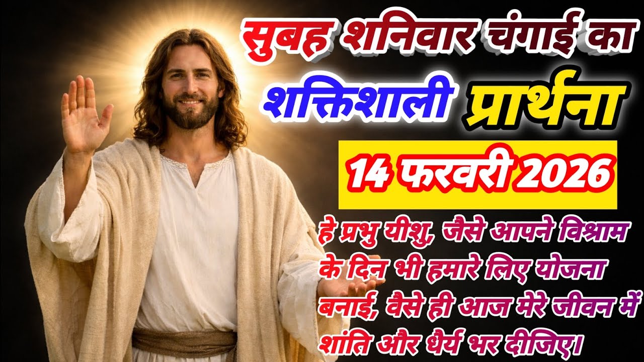 शनिवार की सुबह यह प्रार्थना जरूर सुनें | चमत्कारी आशीष और चंगाई की प्रार्थना | Jesus Morning Prayer