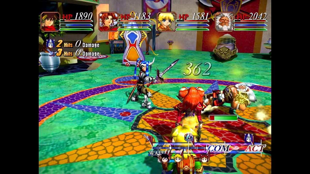 Grandia 2 Anniversary Edition - 1st Melfice Boss Fight