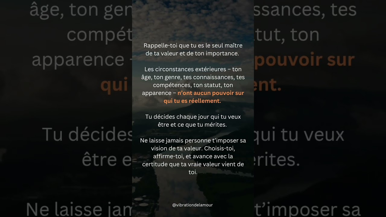 #estimedesoi #lamourdesoi #autonomie #confiance #importance #affirmationdesoi #psychologie