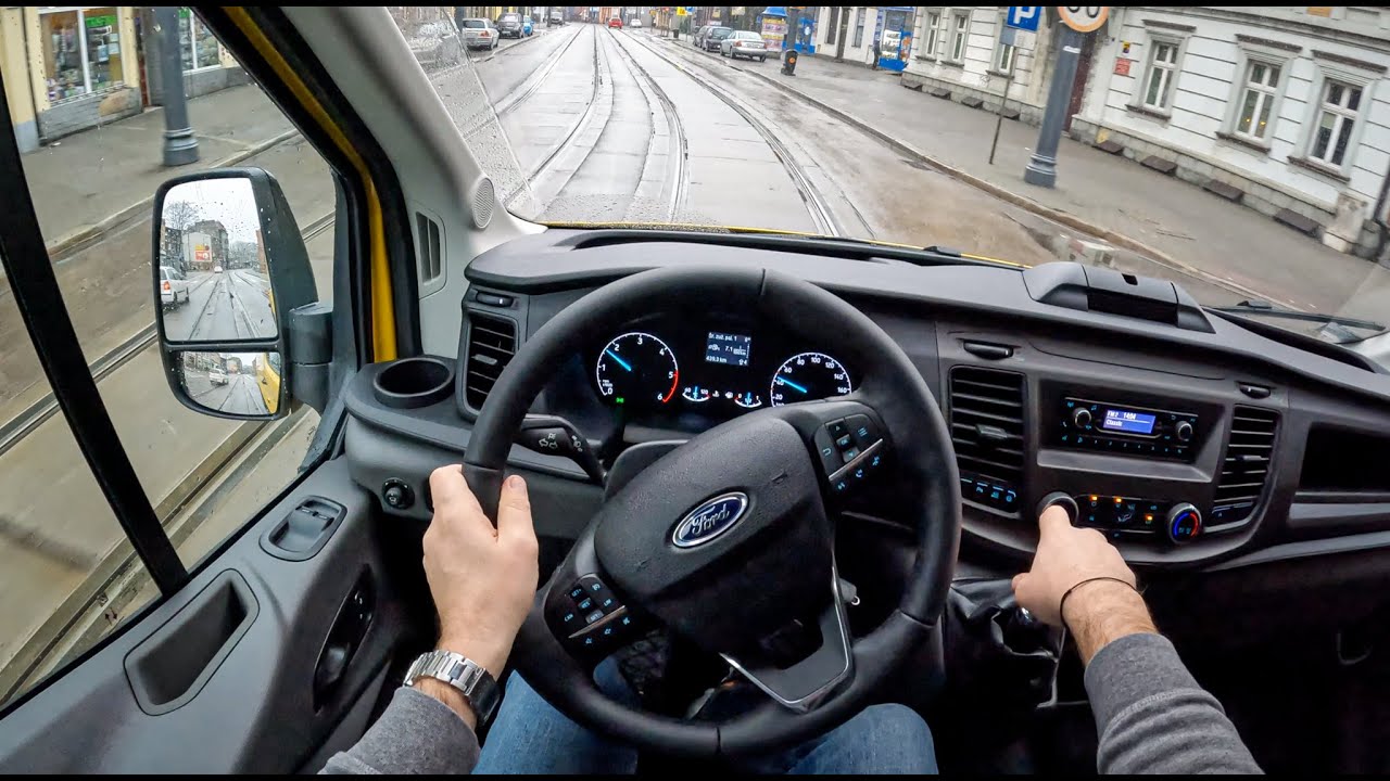 2022 Ford Transit [2.0 105HP] |0-100| POV Test Drive #984 Joe Black