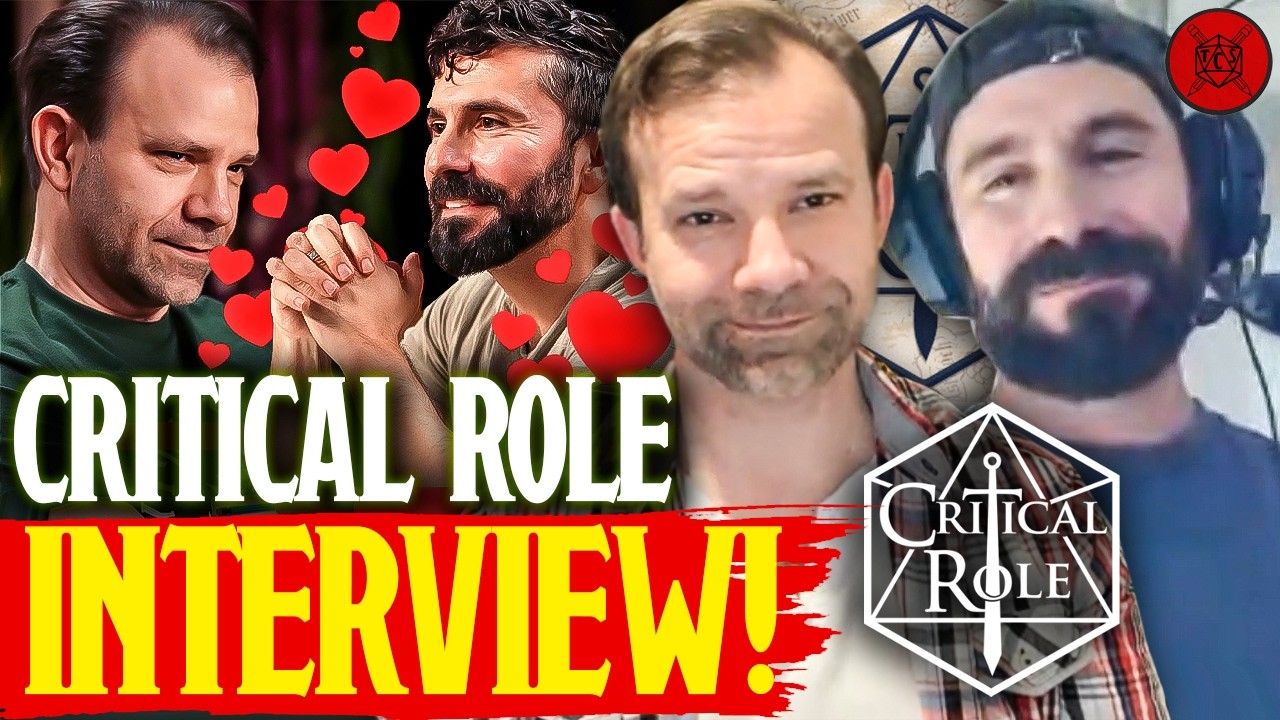Грустные парни из Critical Role превращаются в радостных парней?! Лиам и Луис обсуждают стереотип...