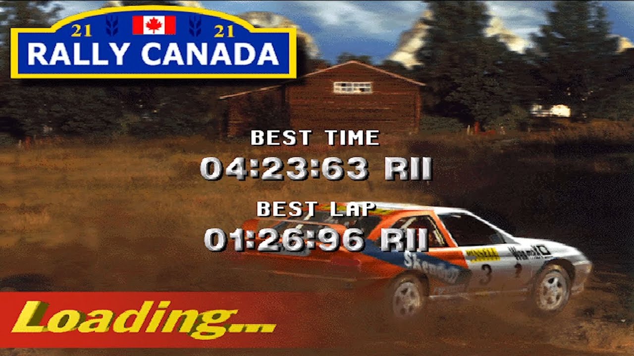 Screamer Rally | Rally Canada | Best Lap (01:26:96) | Best 3 Laps Race (4:23:63)
