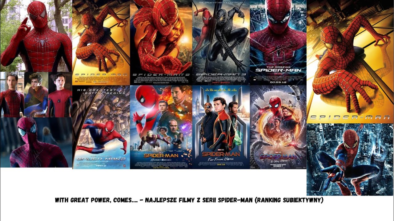 With Great Power, Comes … - Najlepsze produkcje z serii Spider-Man (ranking subiektywny)