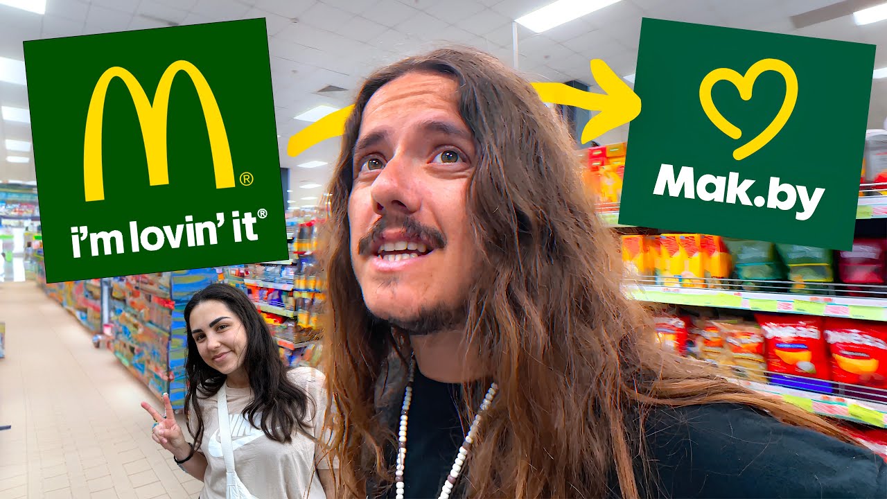 supermercati dopo le SANZIONI e McDonald's BIELORUSSO 🇧🇾
