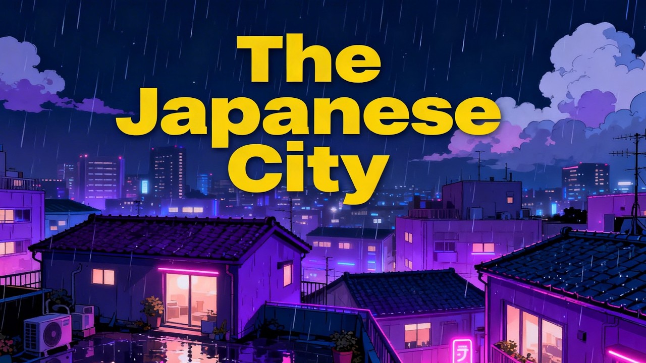 Tokyo After Dark 🌙 Rain + Lofi That Feels Magical | 静かな夜