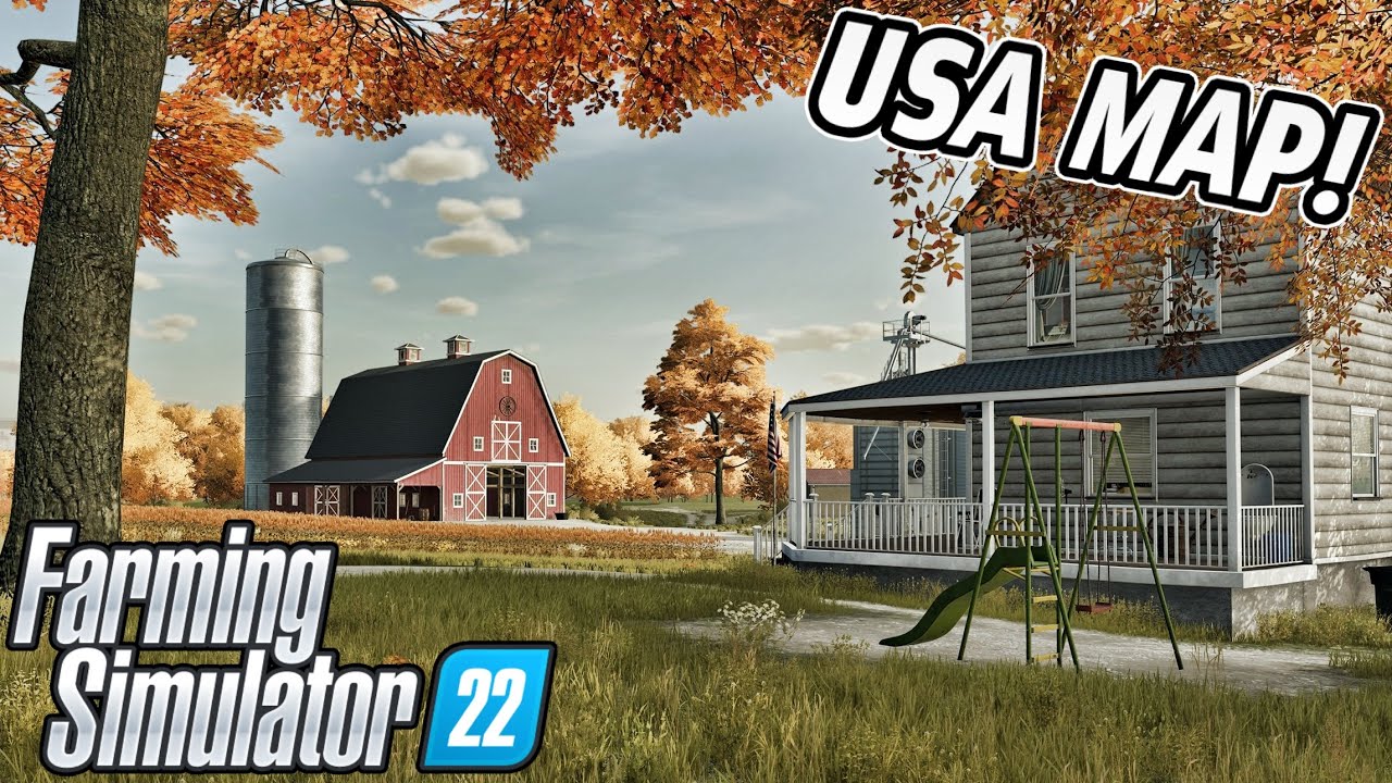 ELMCREEK MAP TRAILER! (FS22 USA MAP) | FARMING SIMULATOR 22