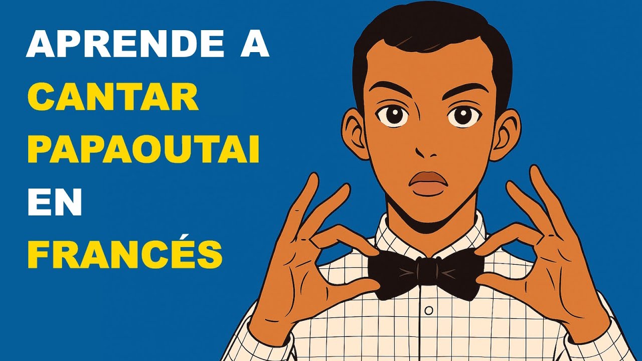 Aprende a CANTAR EN FRANCÉS PAPAOUTAI de Stromae / Te enseño a pronunciar la letra en Francés