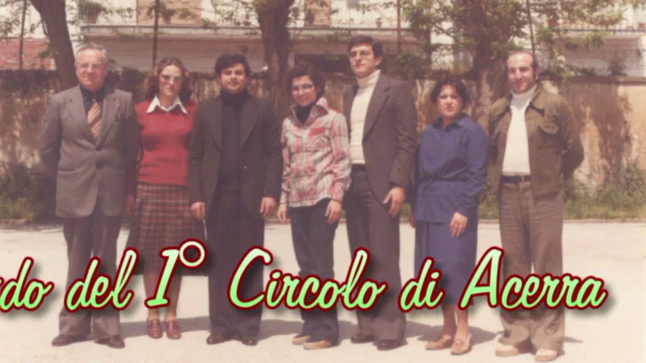 In ricordo del 1* Circolo Didattico di Acerra con lo Staff di Segreteria