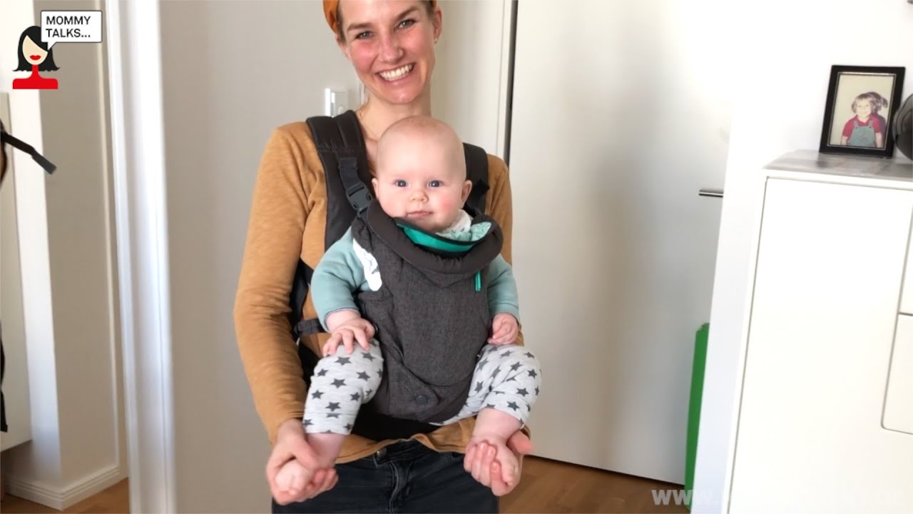 Bewertung Video über die Babytrage Flip 4-in-1 von Infantino mit Mama Dani