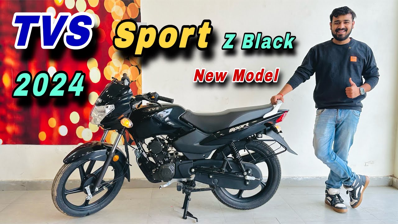 New Tvs Sport 2024 Model, Better Than  Splendor, Shine 100❓Price, Mileage Full Review | tvs sports