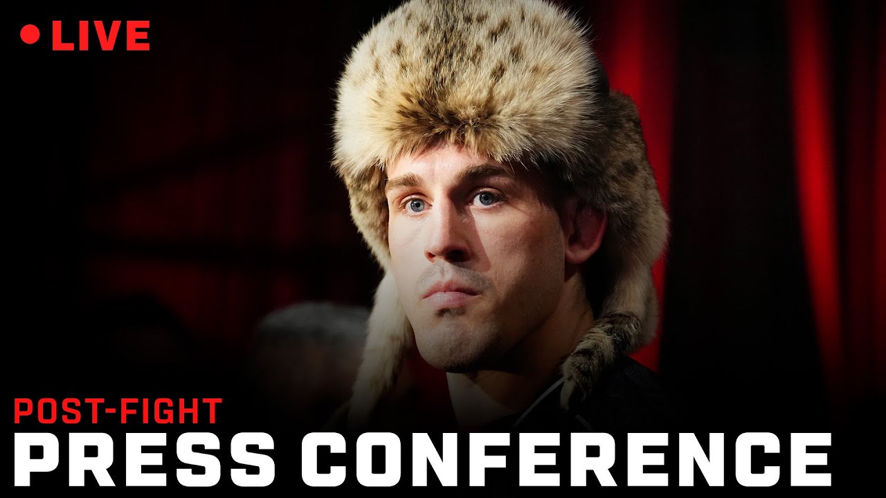 🔴 UFC Ванкувер: пресс-конференция после боя