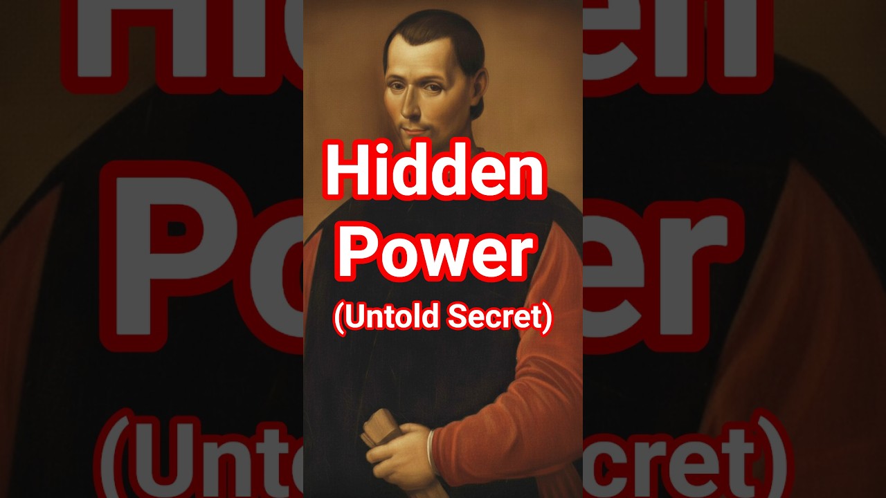 Machiavelli&rsquo;s Dark Charisma Code: The Psychology of Power #charisma #confidence #stoicism #quotes