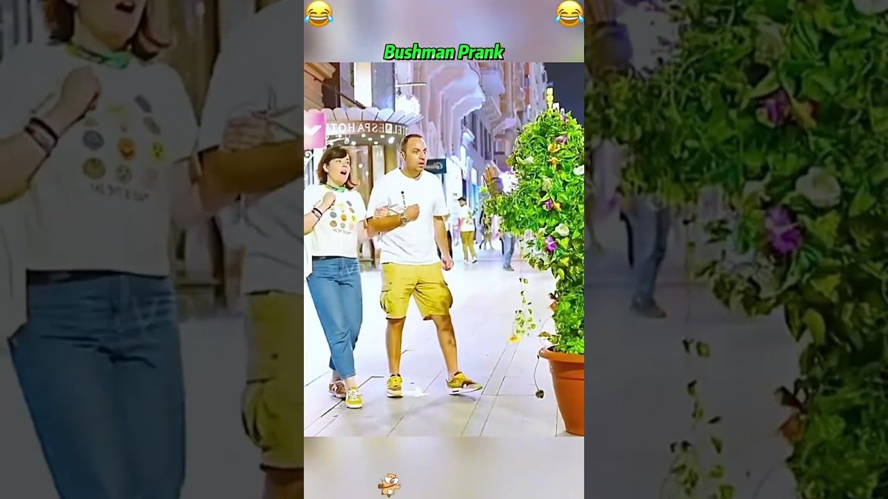 Bushman Prank #funny #hilarious #prank #jungleman #fyp