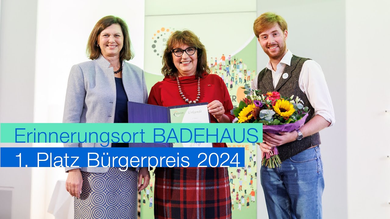 B&uuml;rgerpreis 2024 &ndash; Platz 1: Erinnerungsort BADEHAUS | Bayerischer Landtag