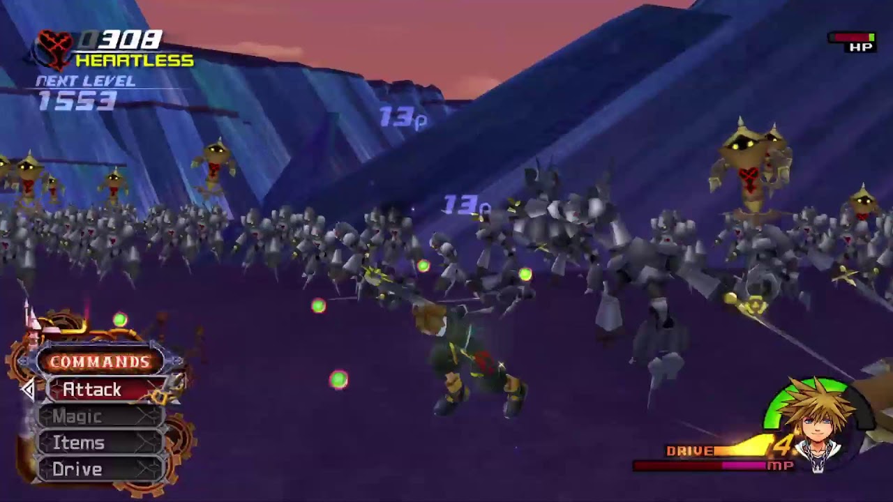 Kingdom Hearts 2.5FM Critical Gameplay 4