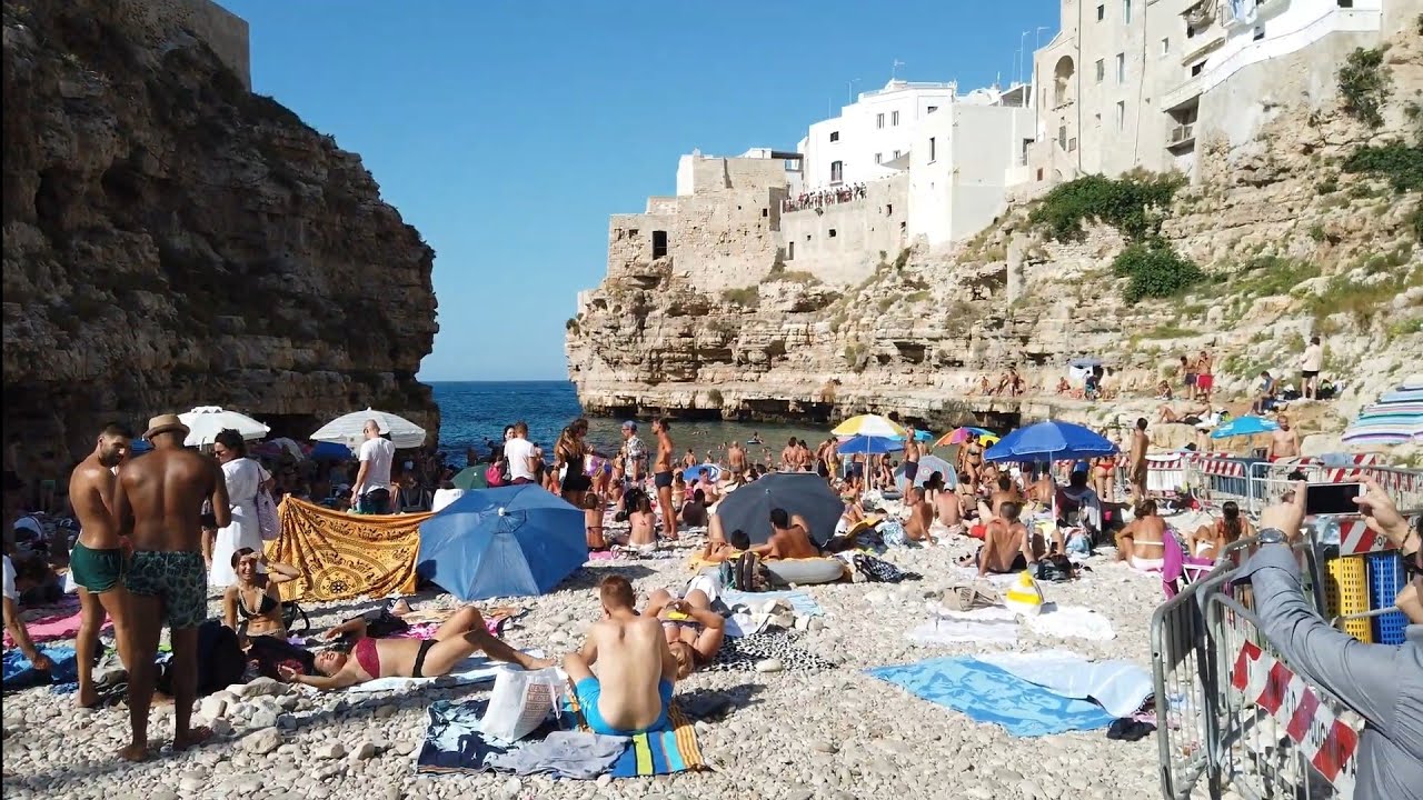 4K Walk - Lama Monachile, Bari, Italy 