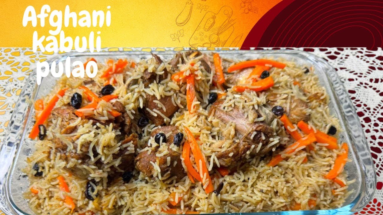 Easiest way to cook kabuli pulao…you must try🤤