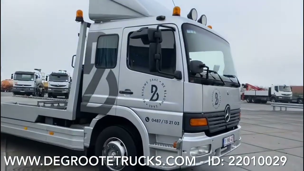 Degroote Trucks: Mercedes-Benz Atego 1228L tow truck for sale