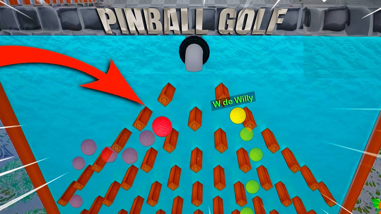 GOLF IT! CREADOR NOS HACE UN PINBALL GIGANTE!