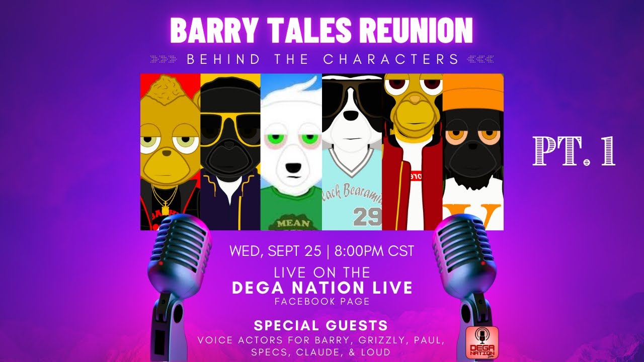 Pt. 1 | The Barry Tales Reunion: Behind The Characters