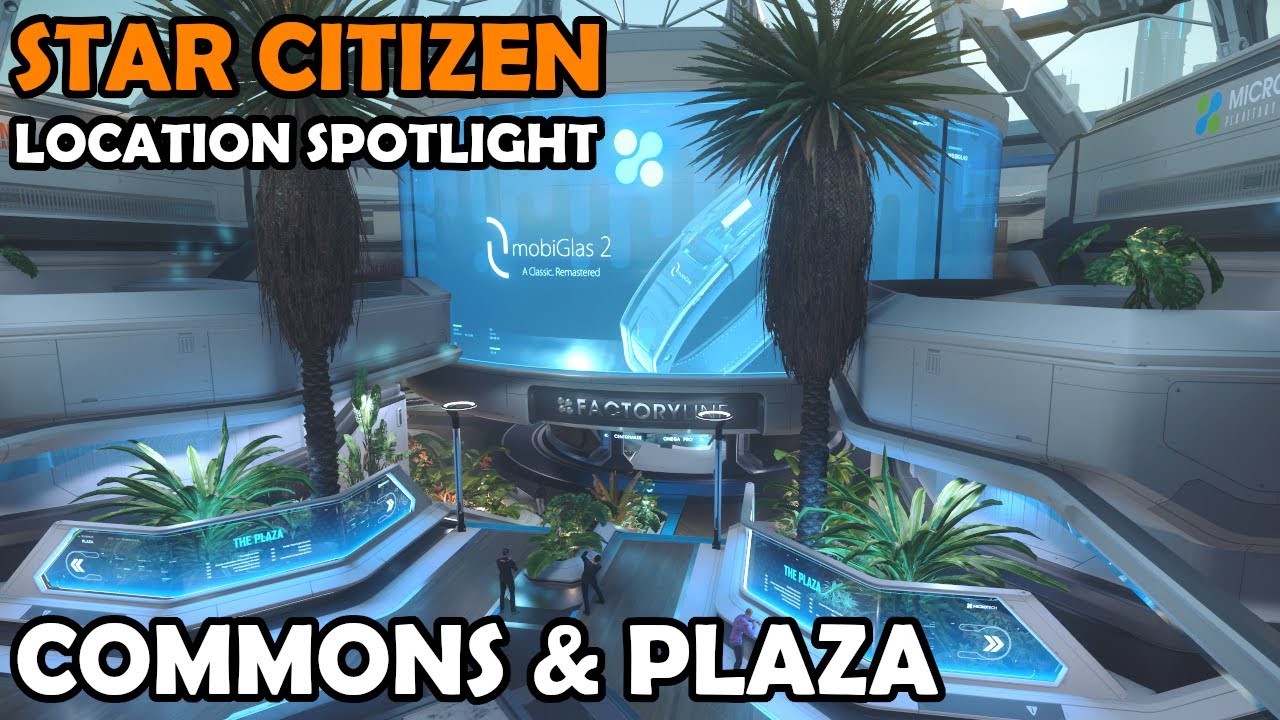 New Babbage Commons & Plaza: Location Spotlight | Star Citizen 3.15 4K